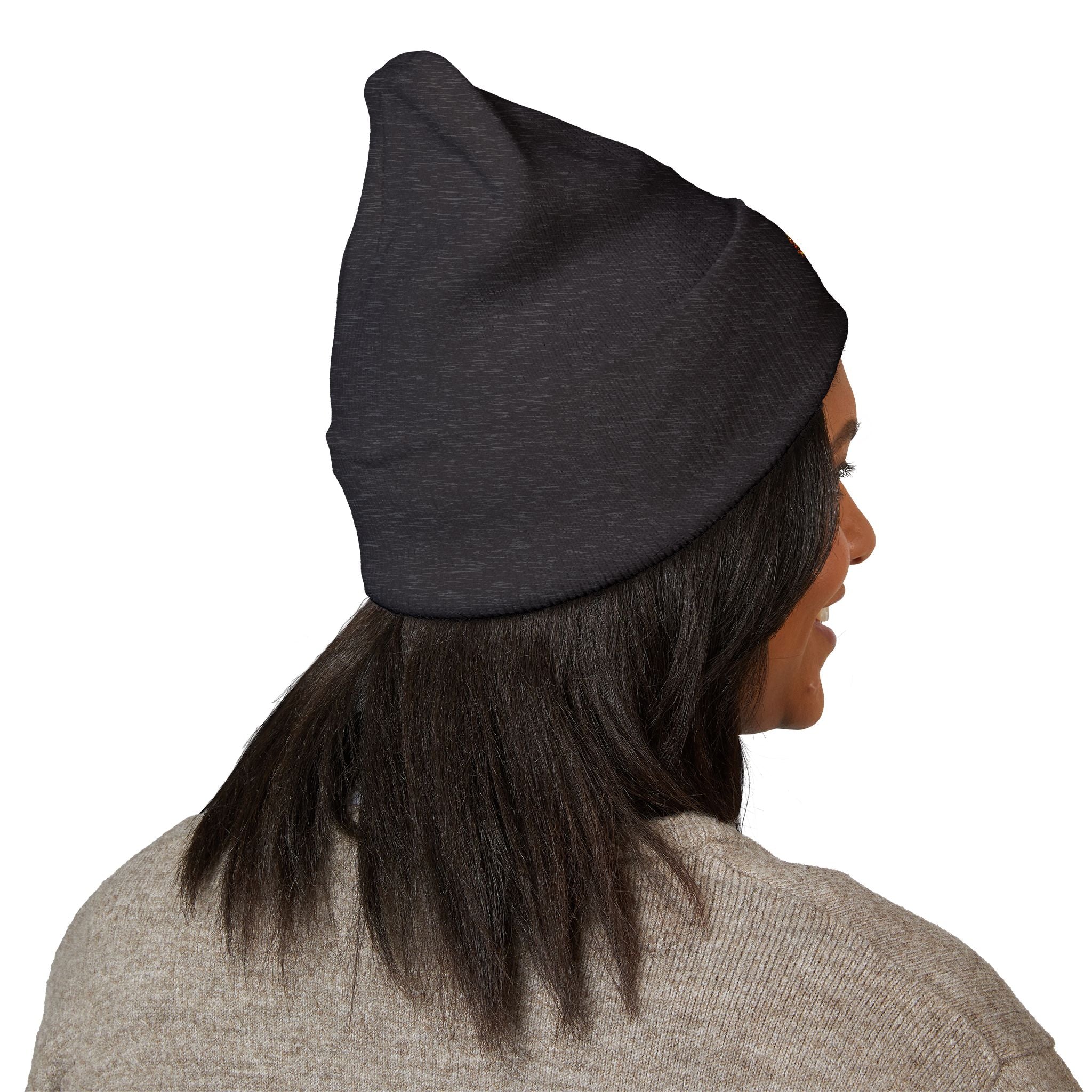 Fear God Embroidered 'Glow Up' Flame Beanie — Classic Cuffed Winter Hat