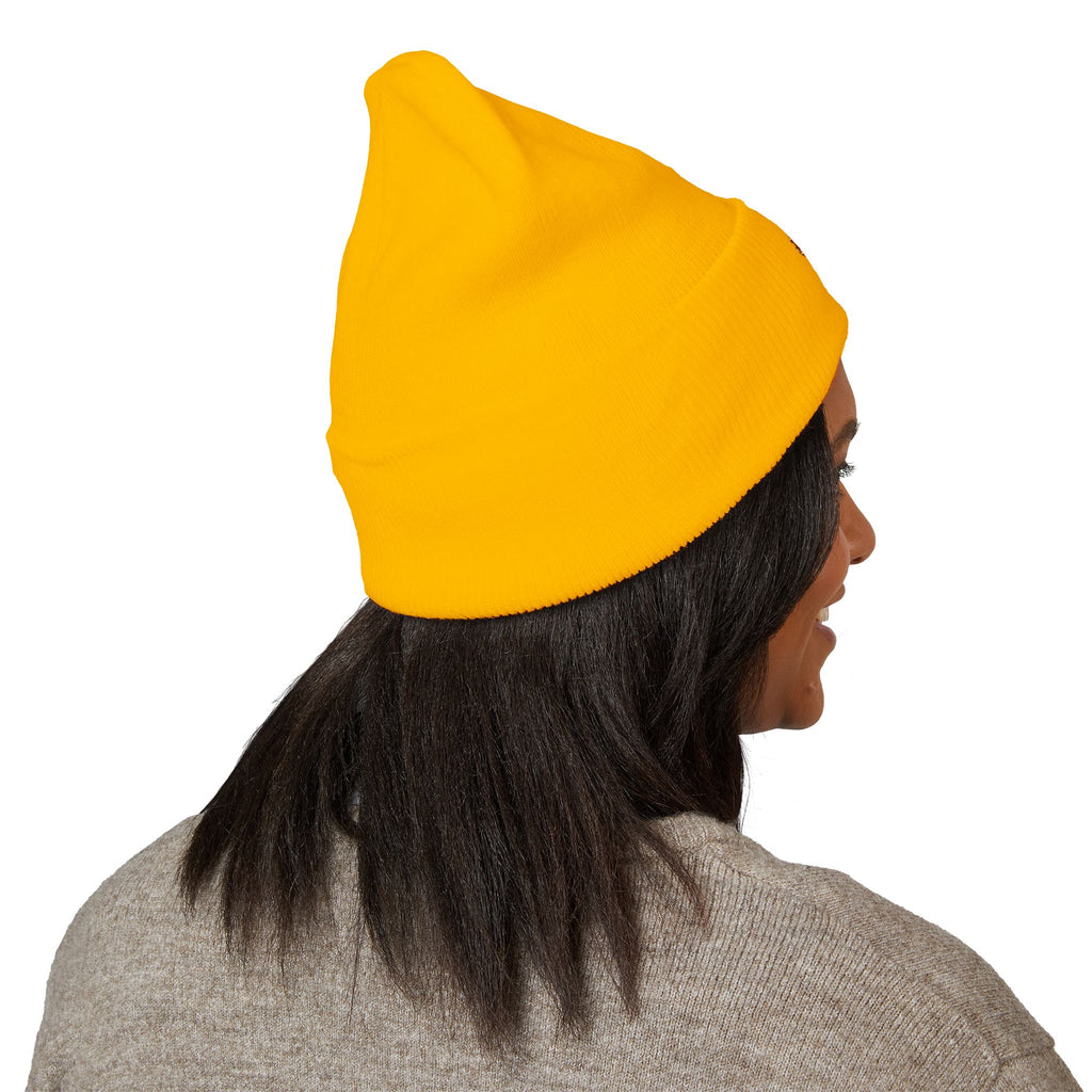 Fear God Embroidered 'Glow Up' Flame Beanie — Classic Cuffed Winter Hat