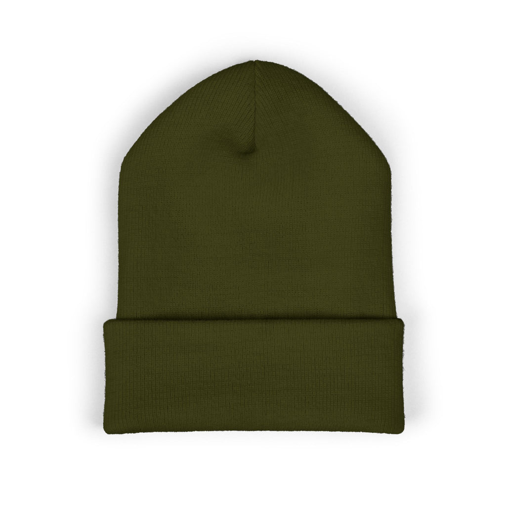 Fear God Embroidered 'Glow Up' Flame Beanie — Classic Cuffed Winter Hat