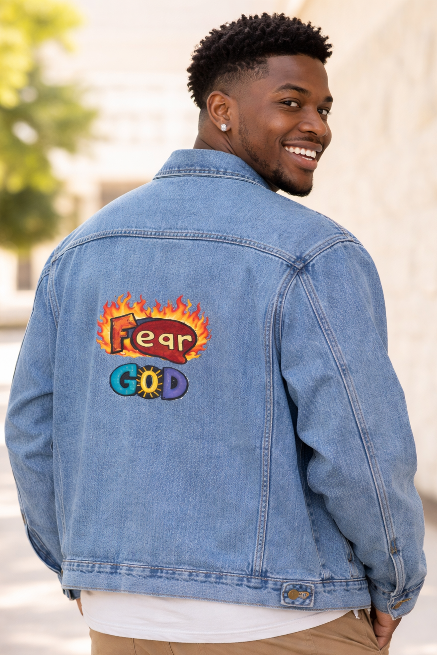 Fear God Blue Denim Jacket